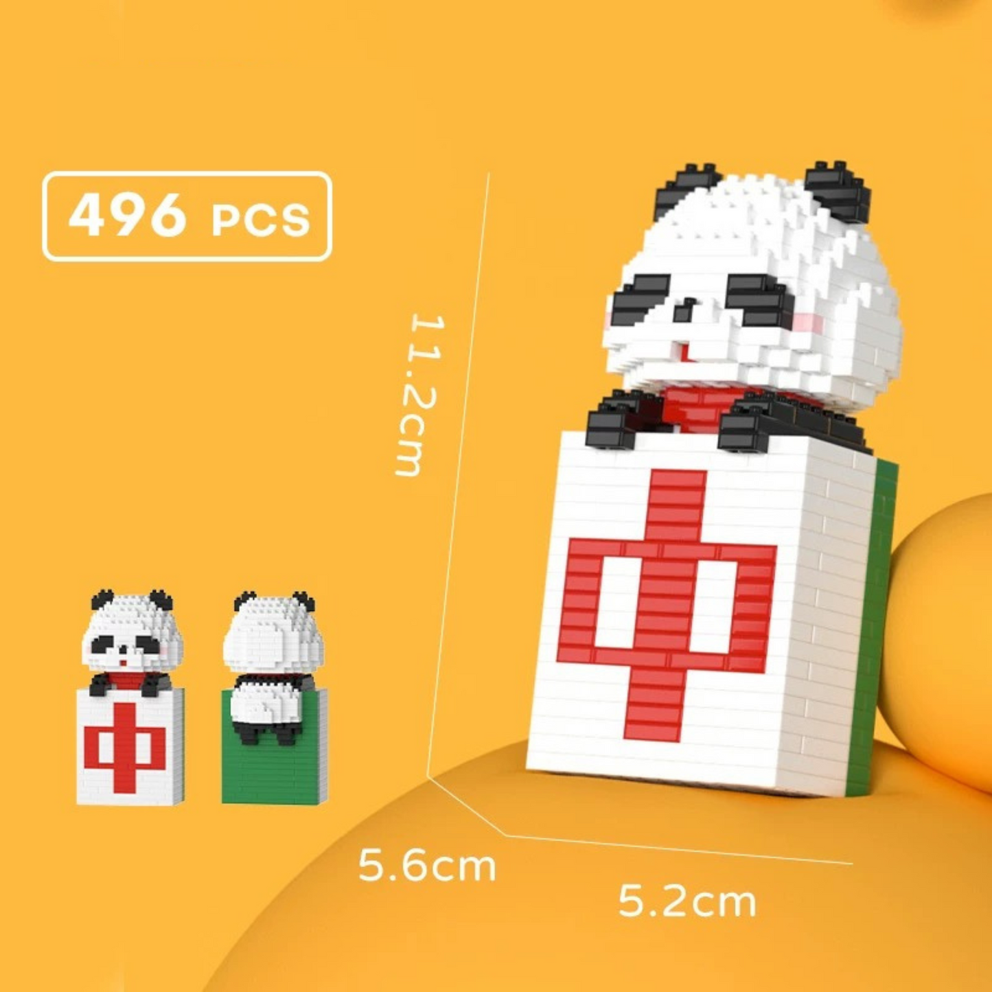Animal Mahjong Nano Blocks