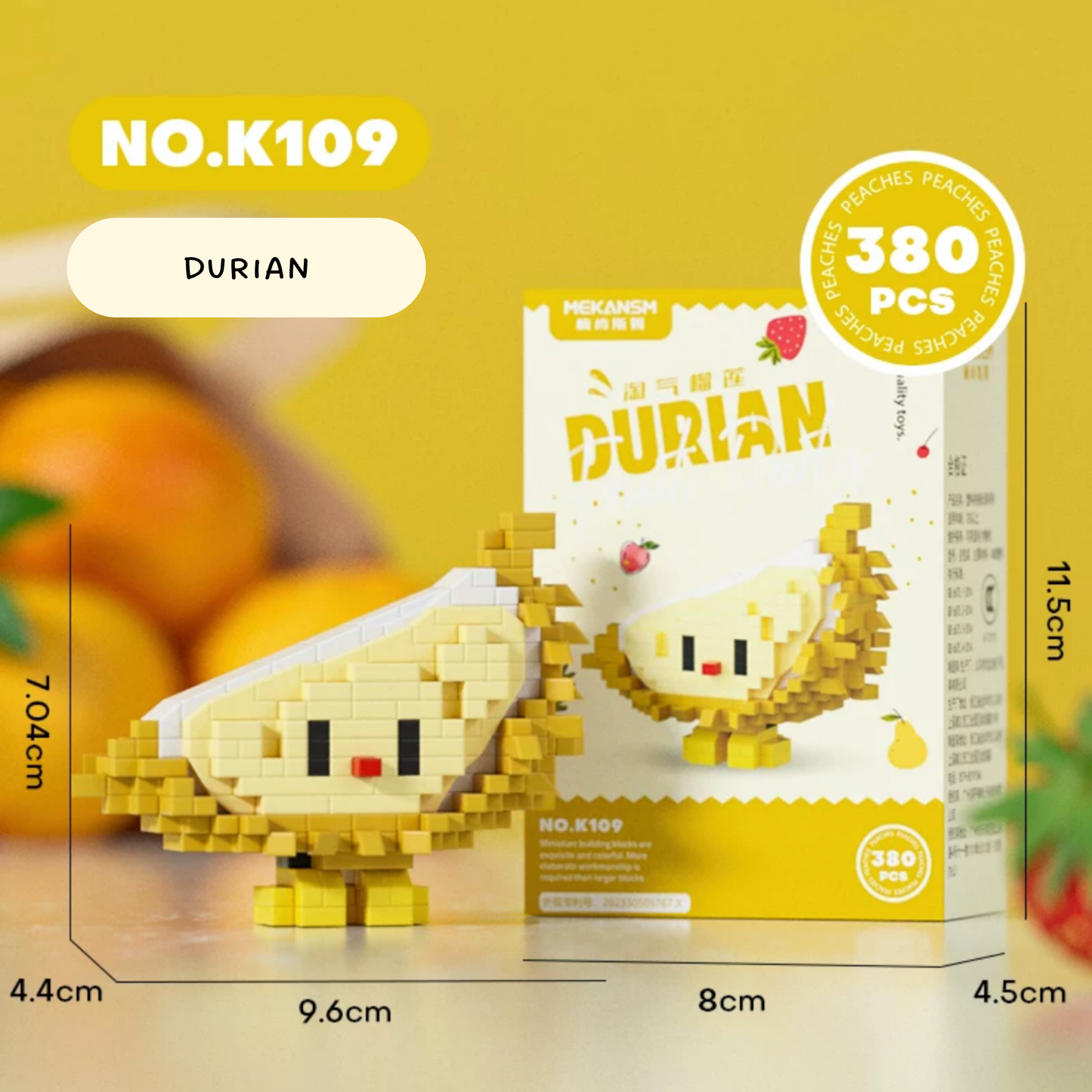 Happy Fruit Friends Nano Blocks