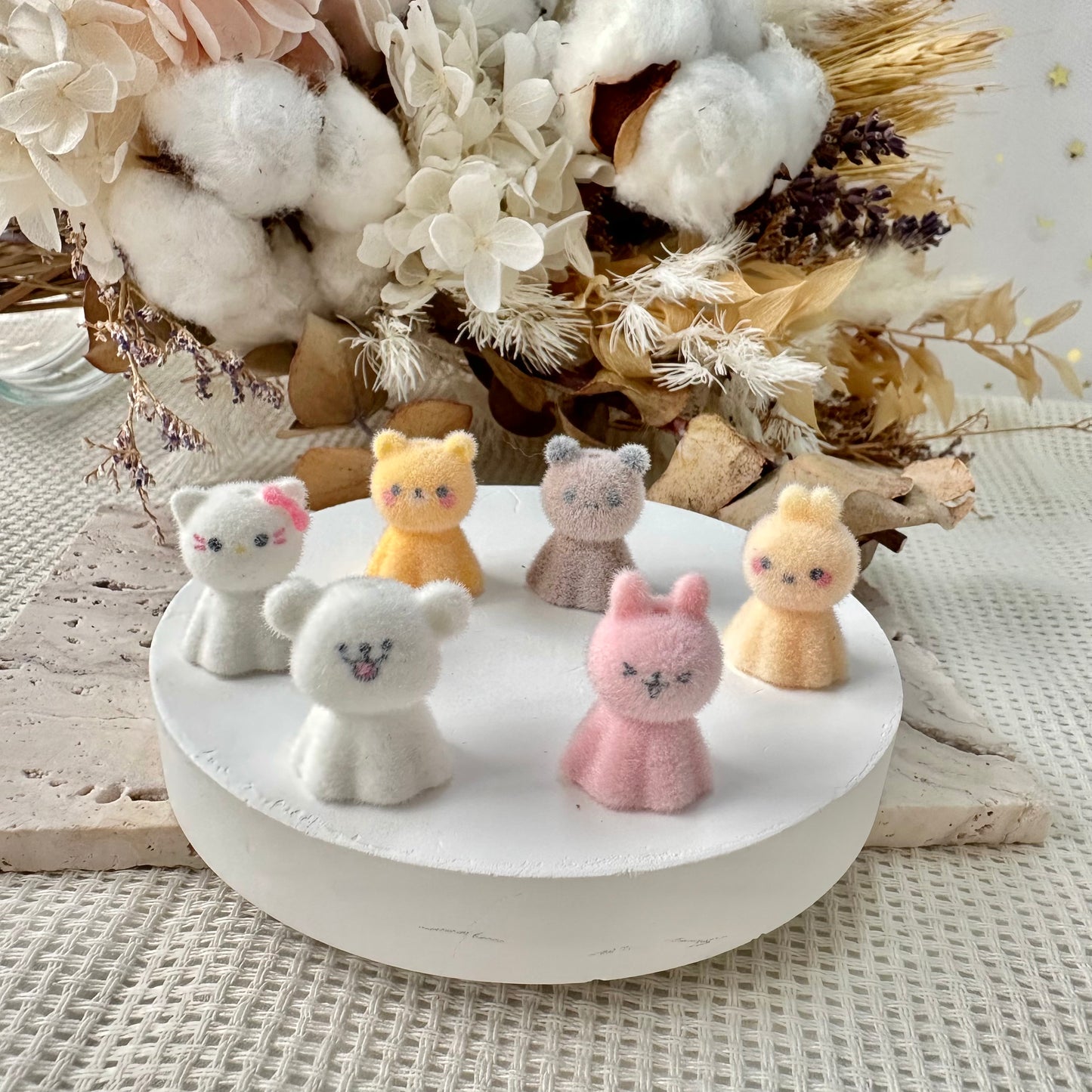 Velvet Beads: Teru Teru Bozu Assorted Animals