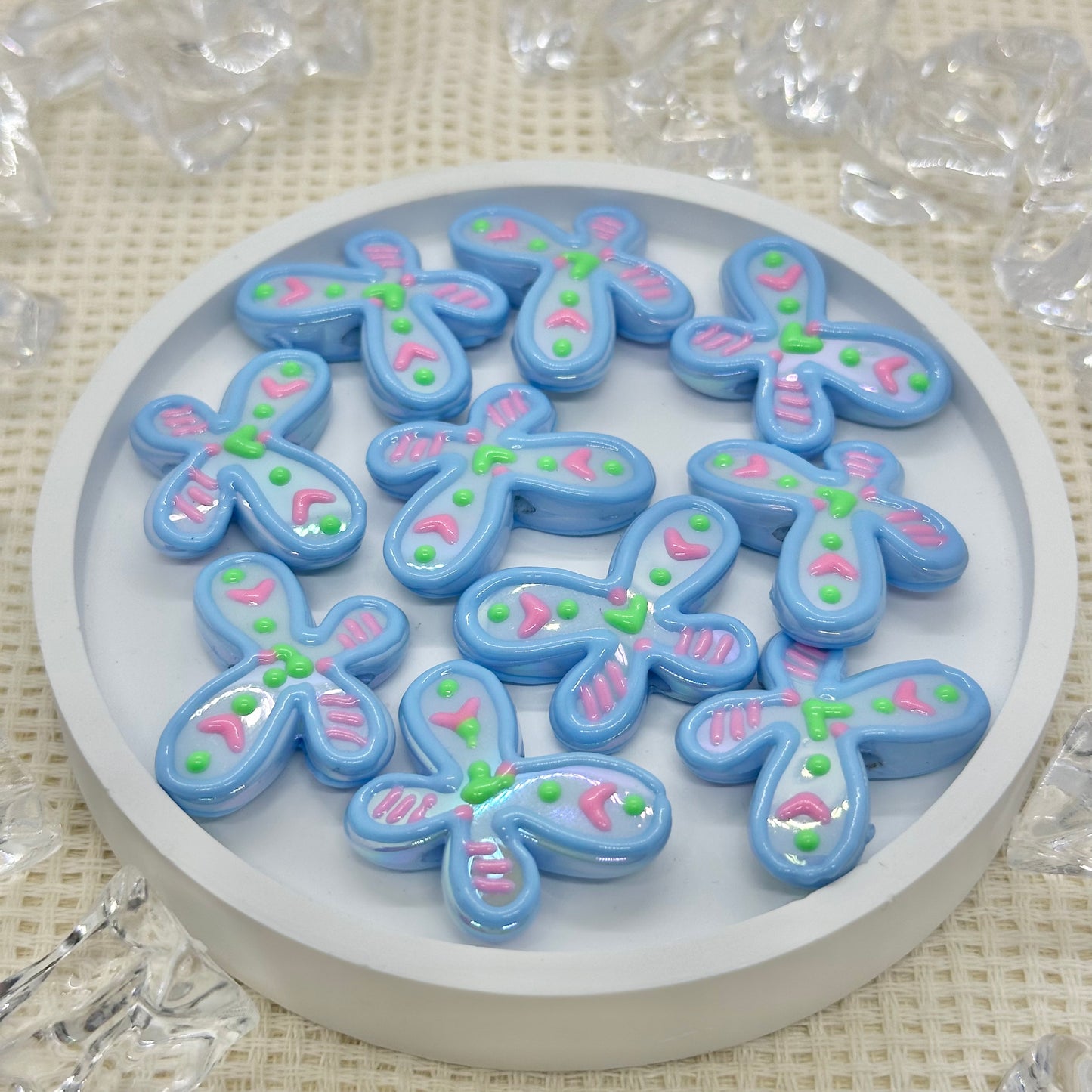 HandPainted Beads: Nabi