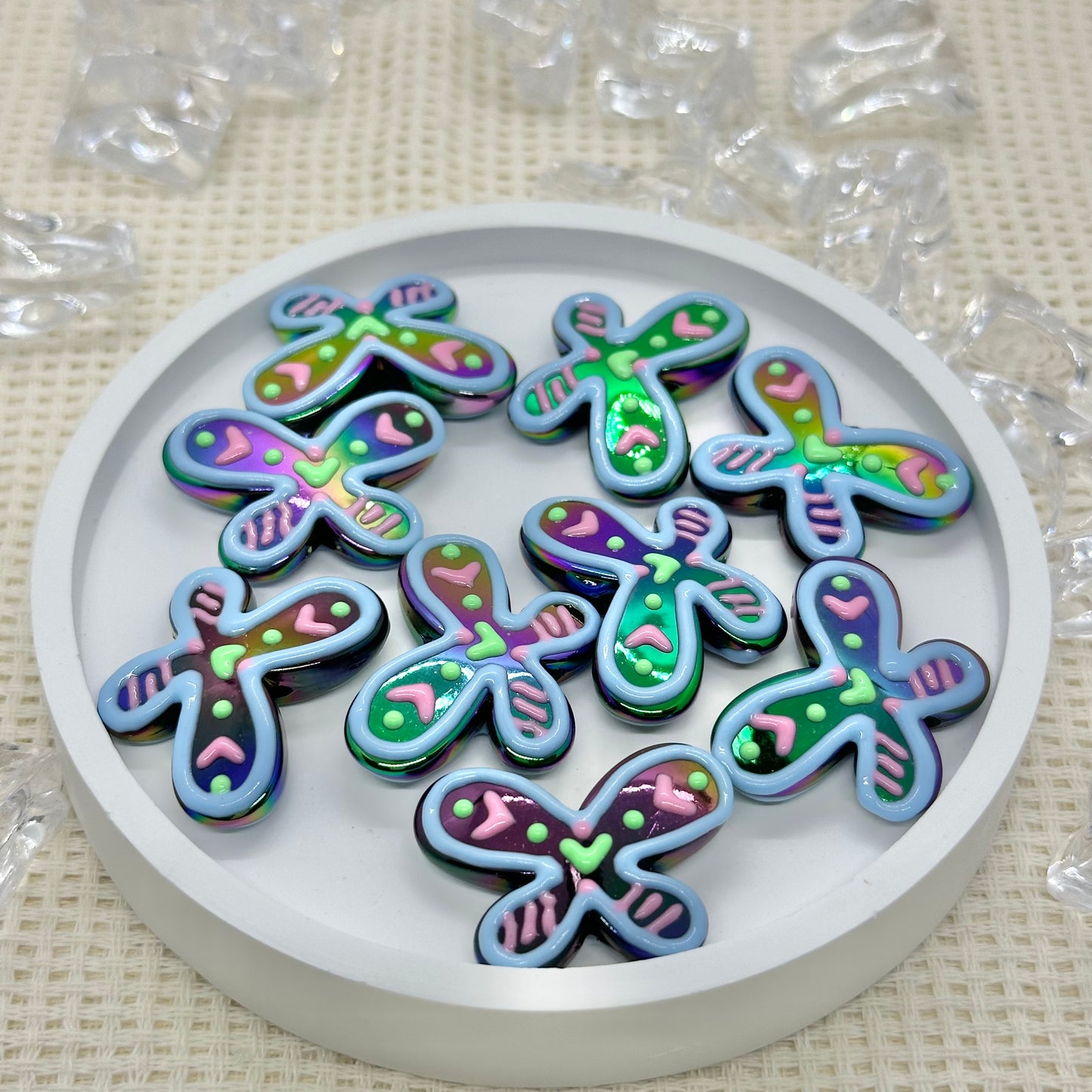 HandPainted Beads: Nabi
