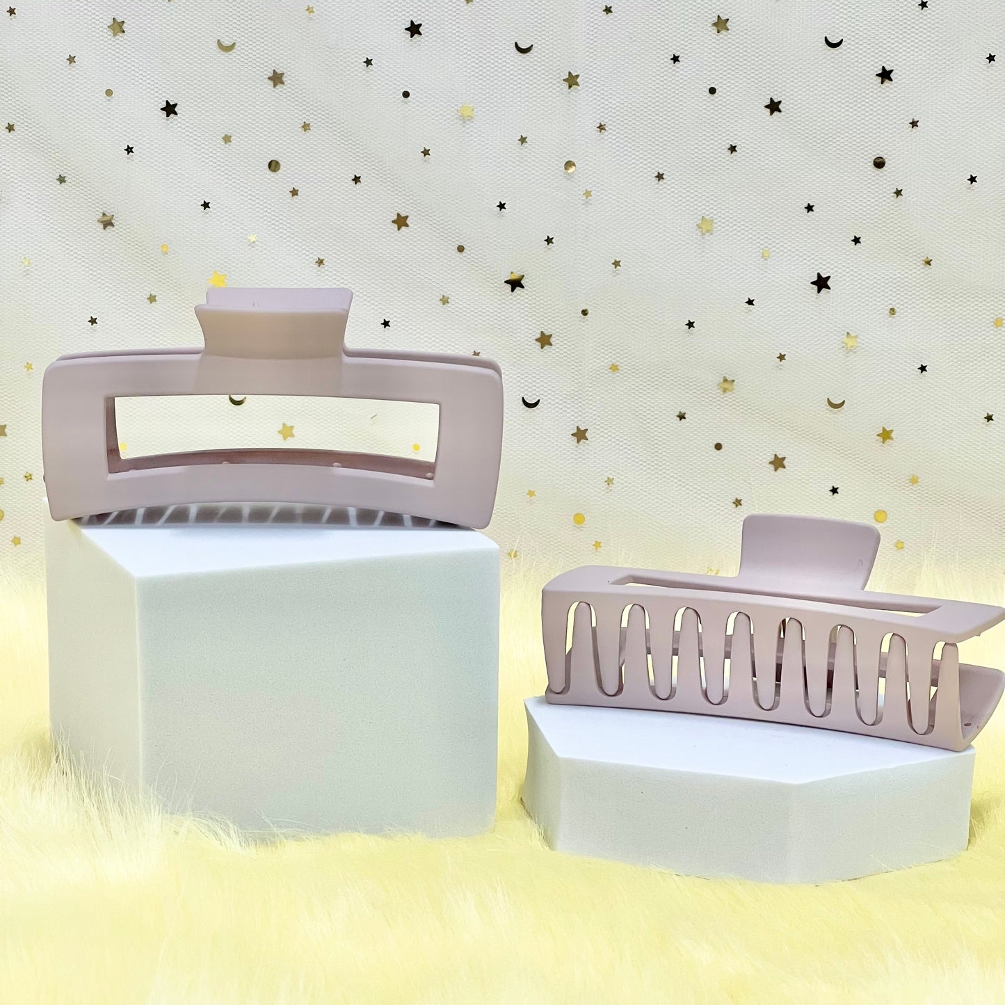 Matte Claw Clip: Rectangle Claw Clip