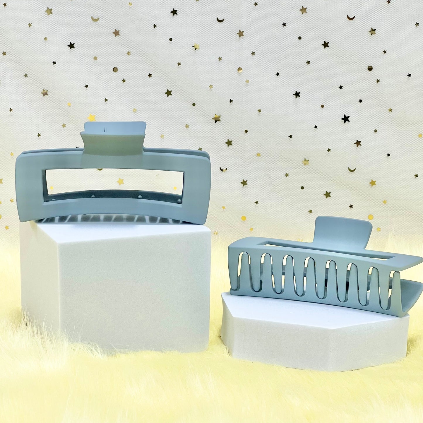 Matte Claw Clip: Rectangle Claw Clip