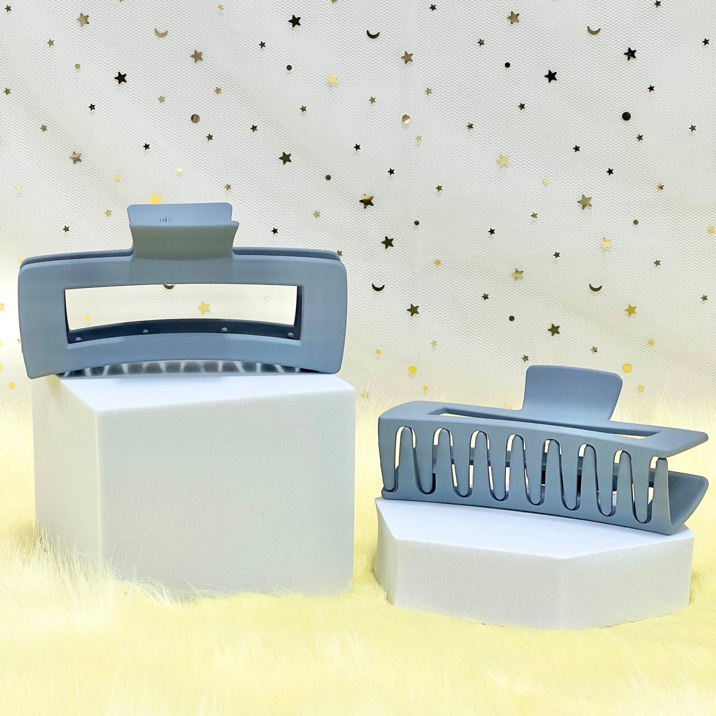 Matte Claw Clip: Rectangle Claw Clip