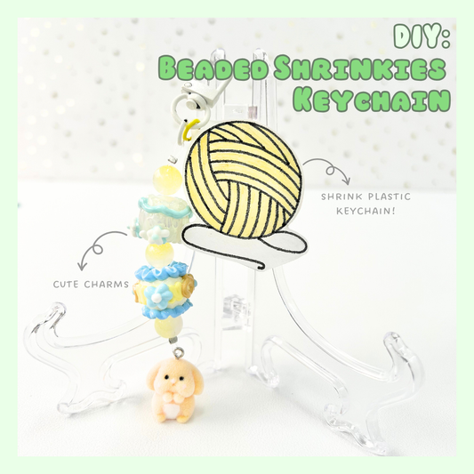 Shrink Plastic Keychain + Beaded Keychain Workshop