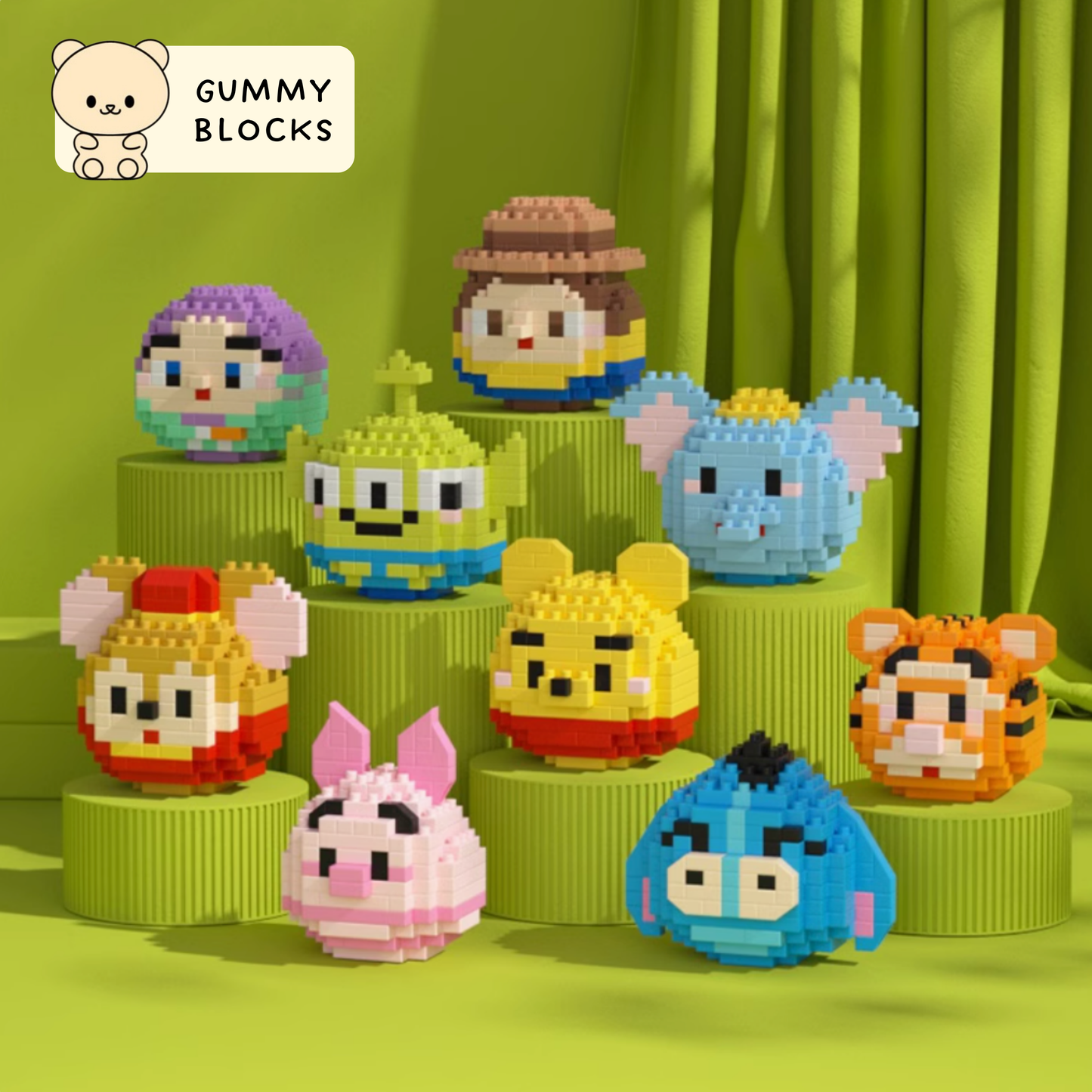 Character Eggs V5 Nano Blocks