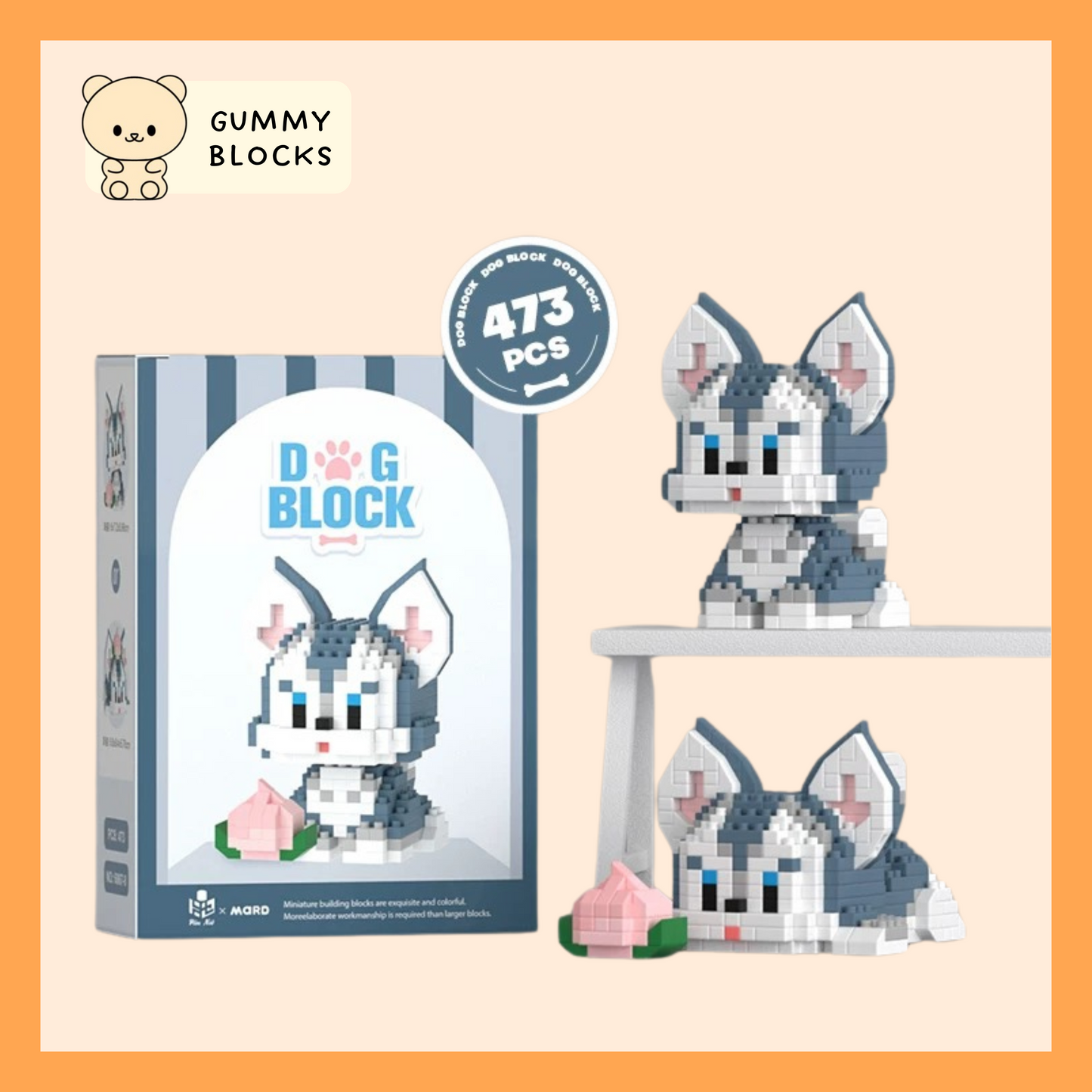 Doggy Blocks Nano Blocks