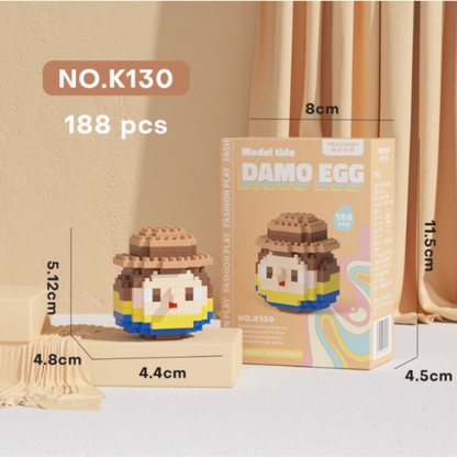 Character Eggs V5 Nano Blocks