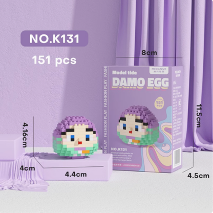 Character Eggs V5 Nano Blocks