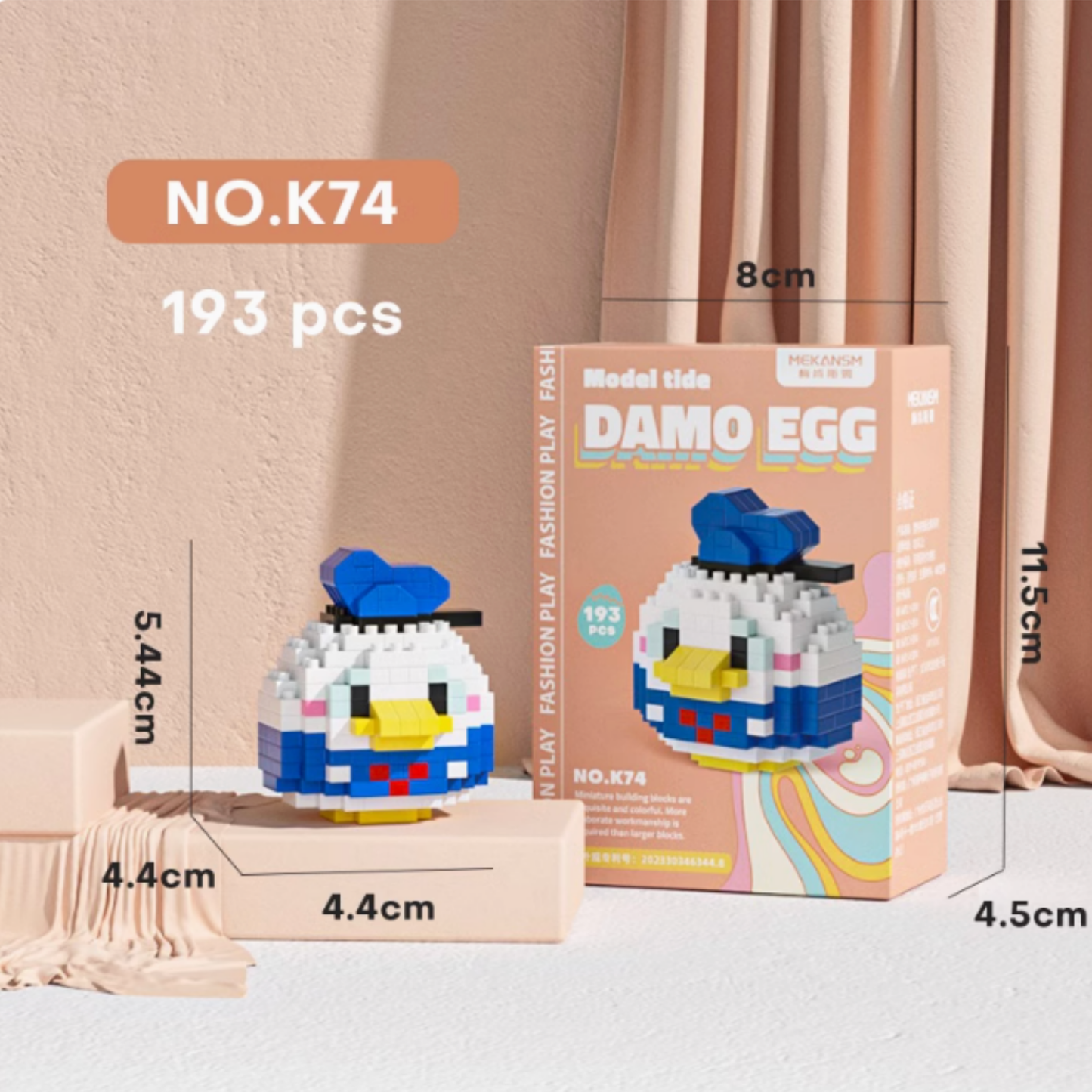 Character Eggs V3 Nano Blocks