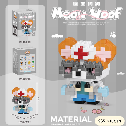 Pets Occupation Series Nano Blocks