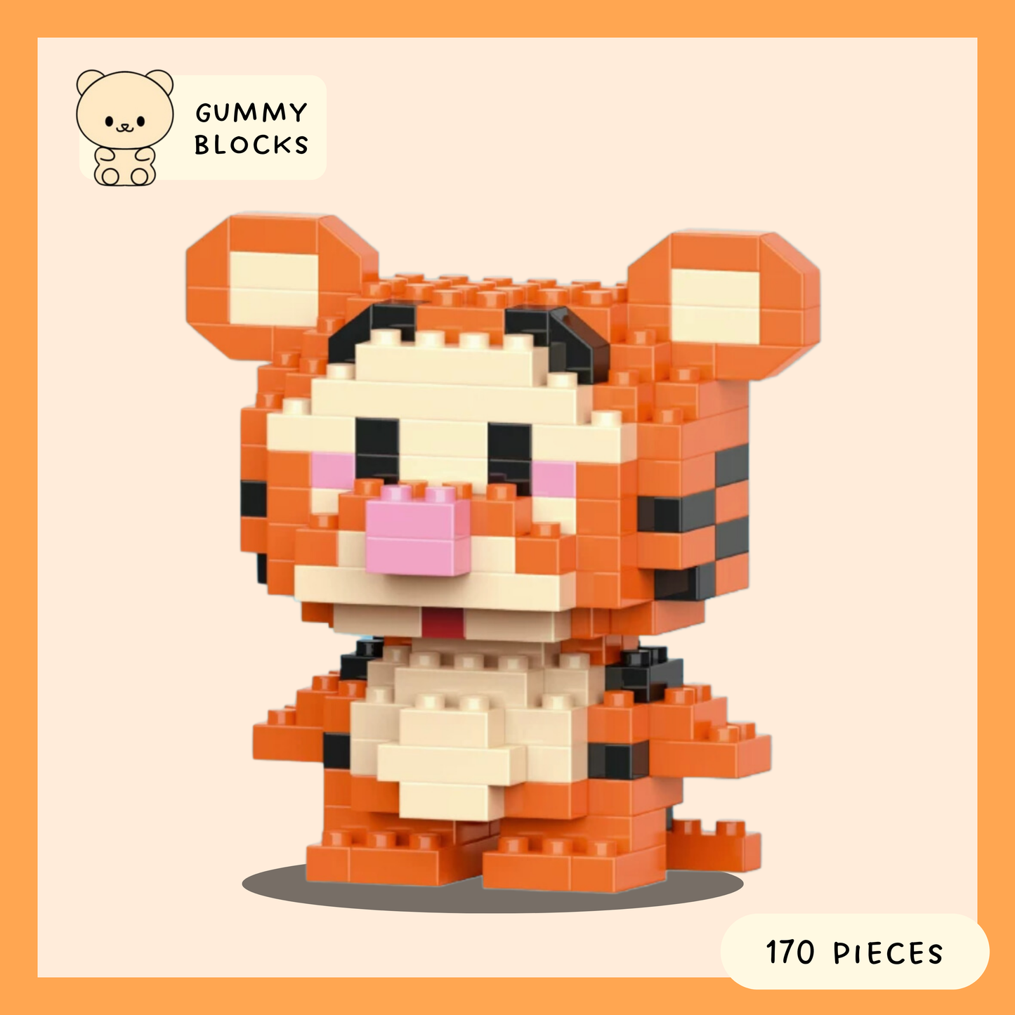 Cute Characters Nano Blocks