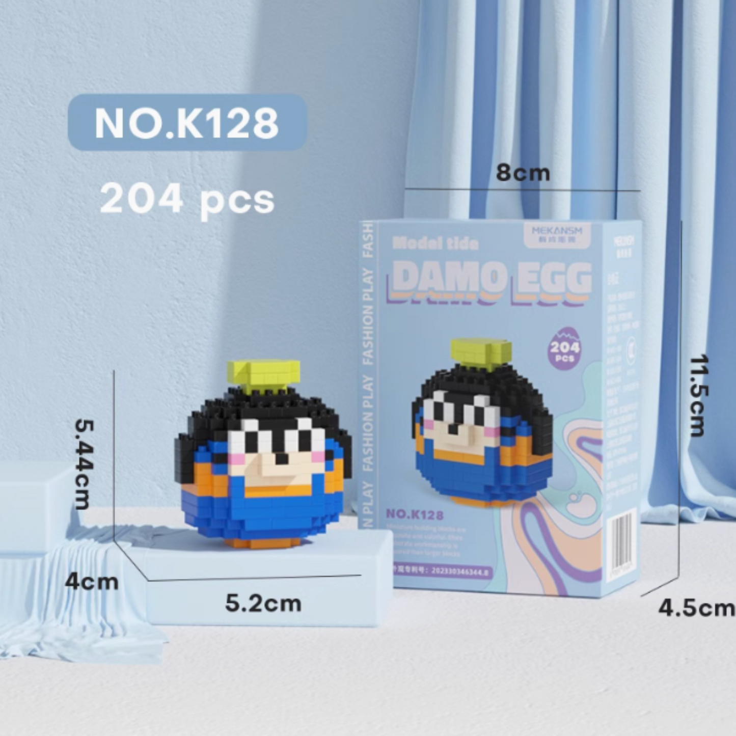 Character Eggs V4 Nano Blocks