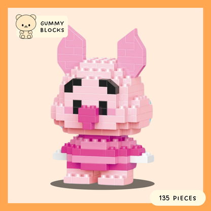 Cute Characters Nano Blocks