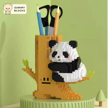 Panda Stationery Holder Nano Blocks