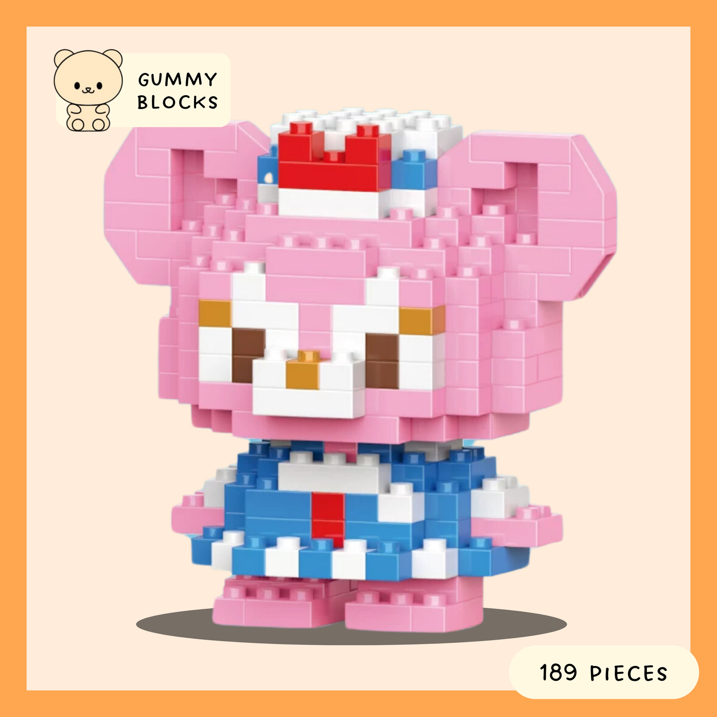 Cute Characters Nano Blocks