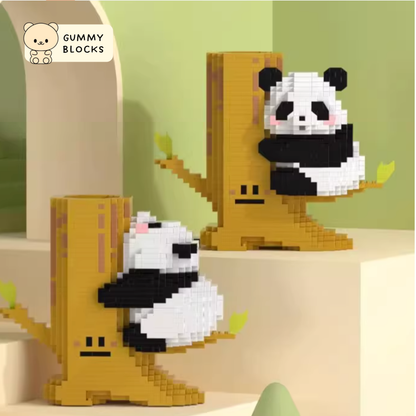 Panda Stationery Holder Nano Blocks