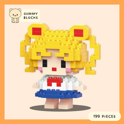 Cute Characters Nano Blocks