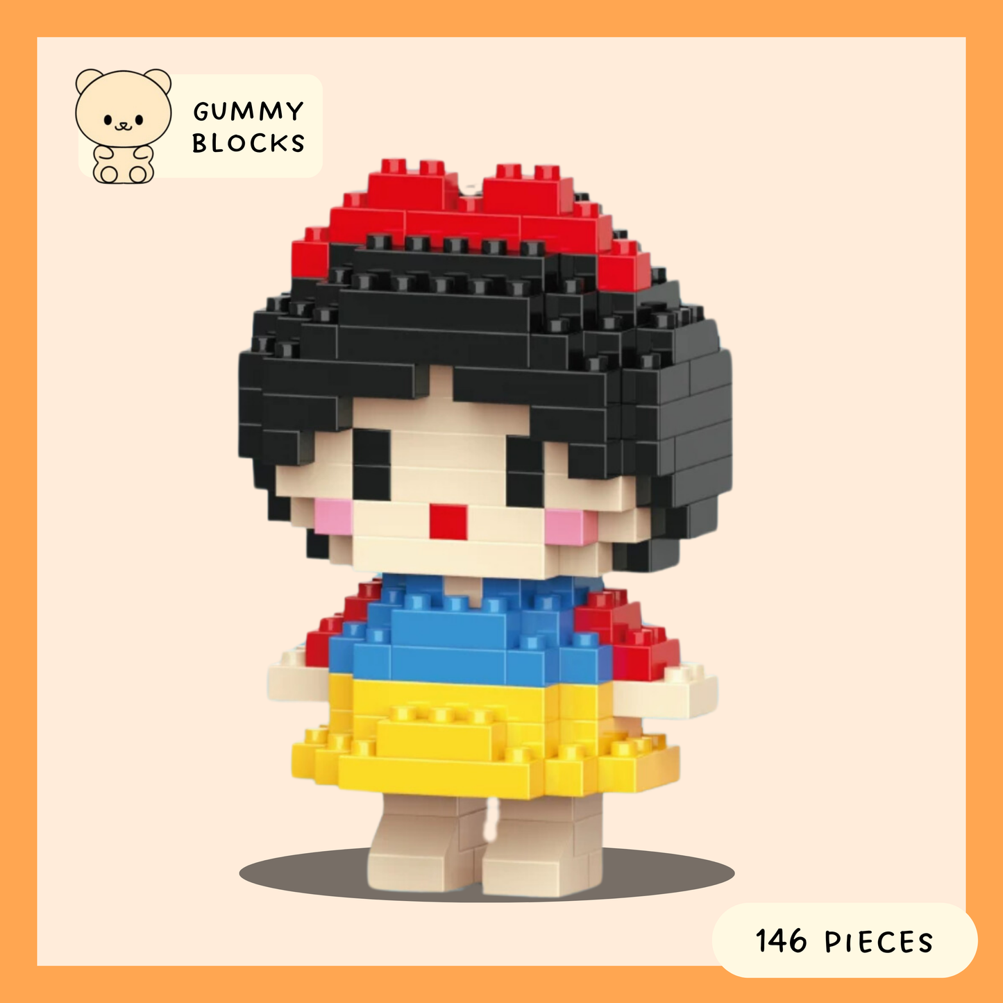 Cute Characters Nano Blocks