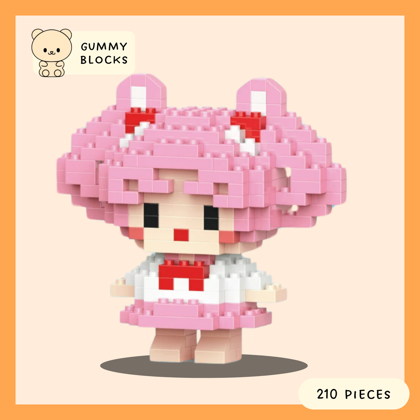 Cute Characters Nano Blocks