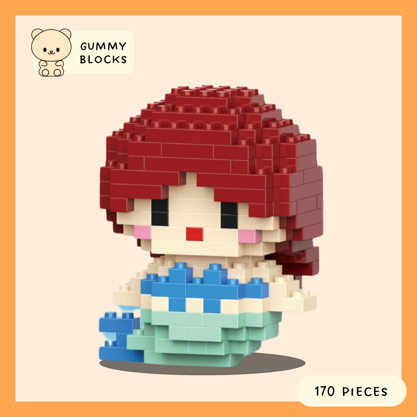 Cute Characters Nano Blocks