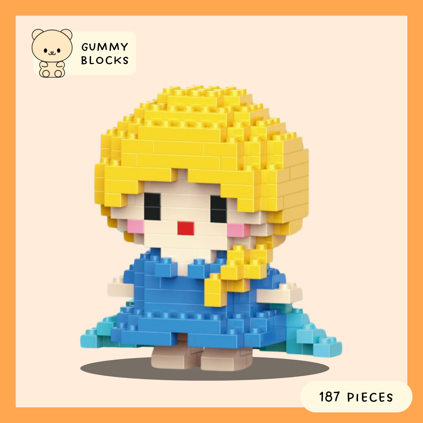 Cute Characters Nano Blocks