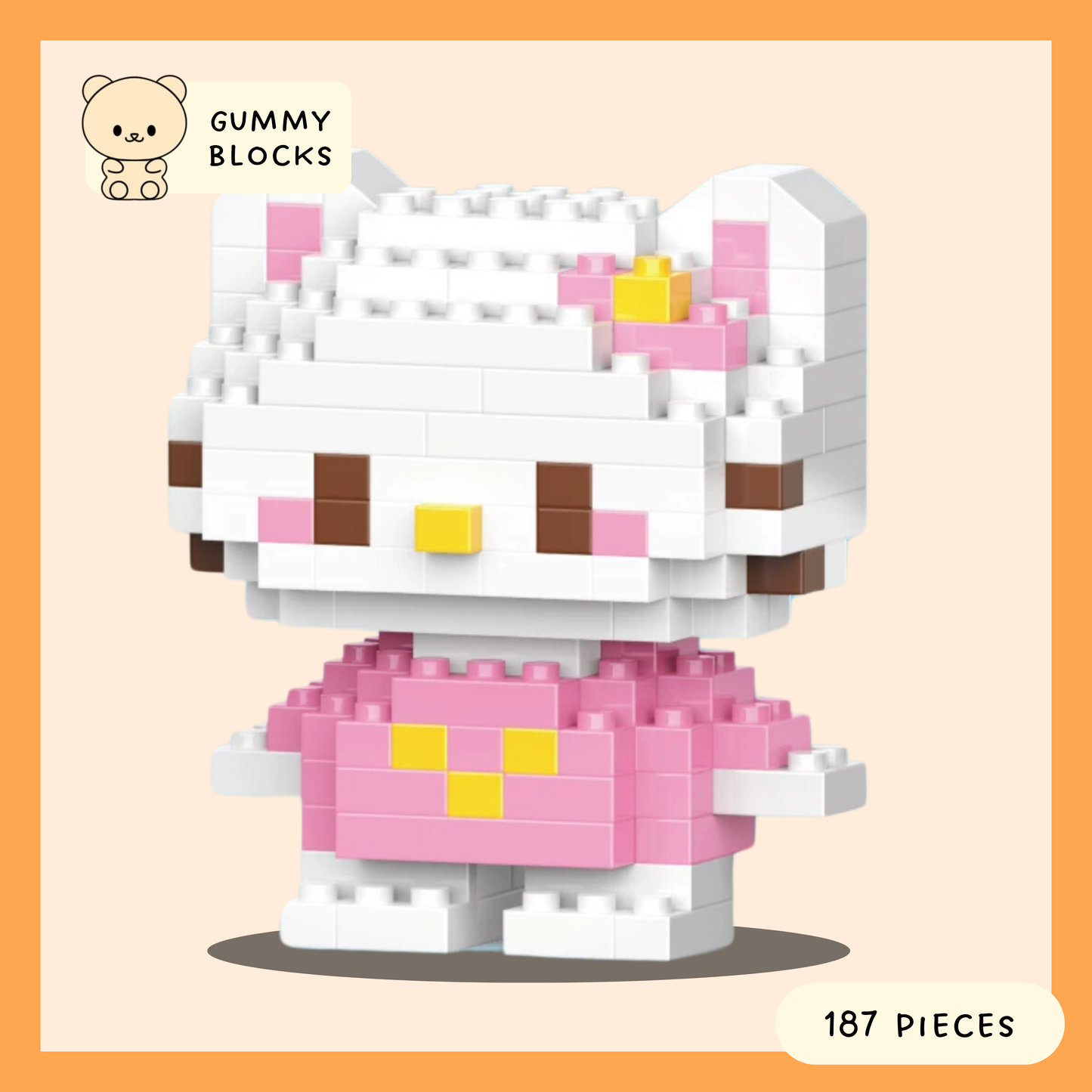 Cute Characters Nano Blocks