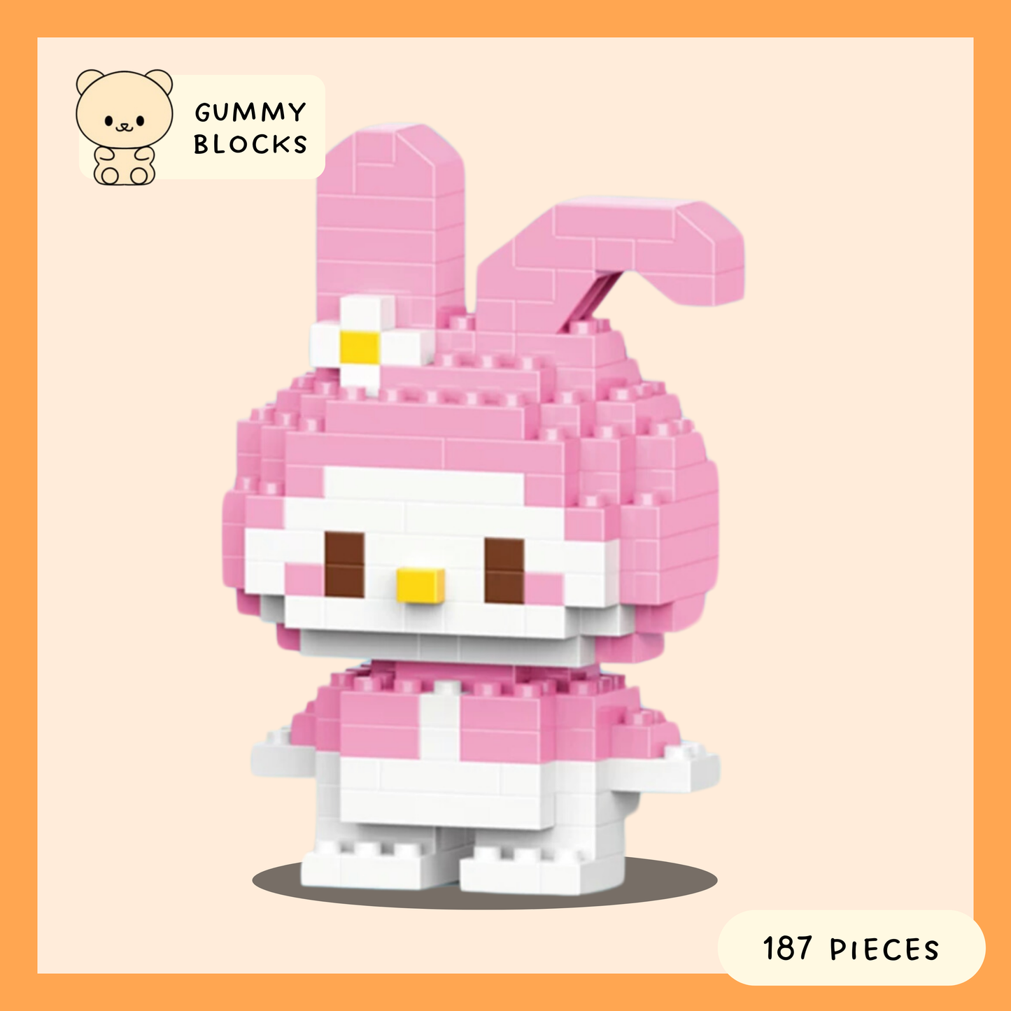 Cute Characters Nano Blocks