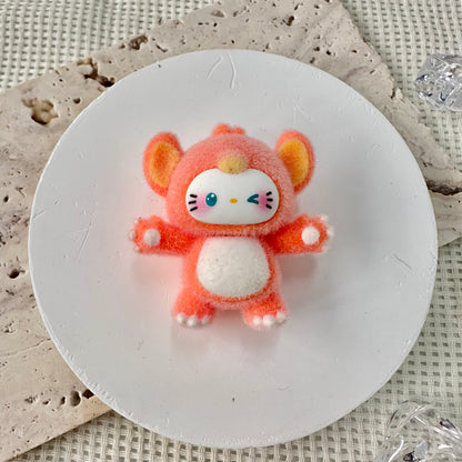 Velvet Beads: Kitty x Stitch