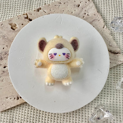 Velvet Beads: Kitty x Stitch