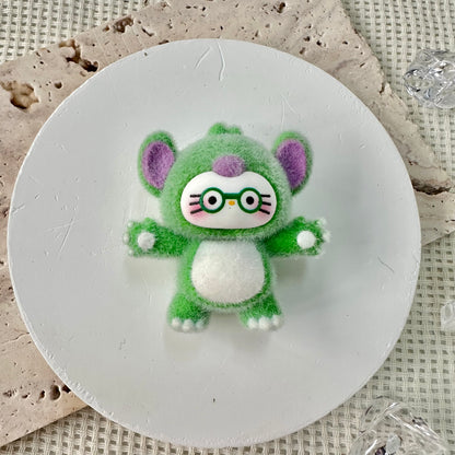 Velvet Beads: Kitty x Stitch