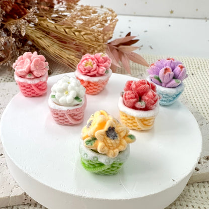 Velvet Beads: Flower Pots (Assorted Designs)