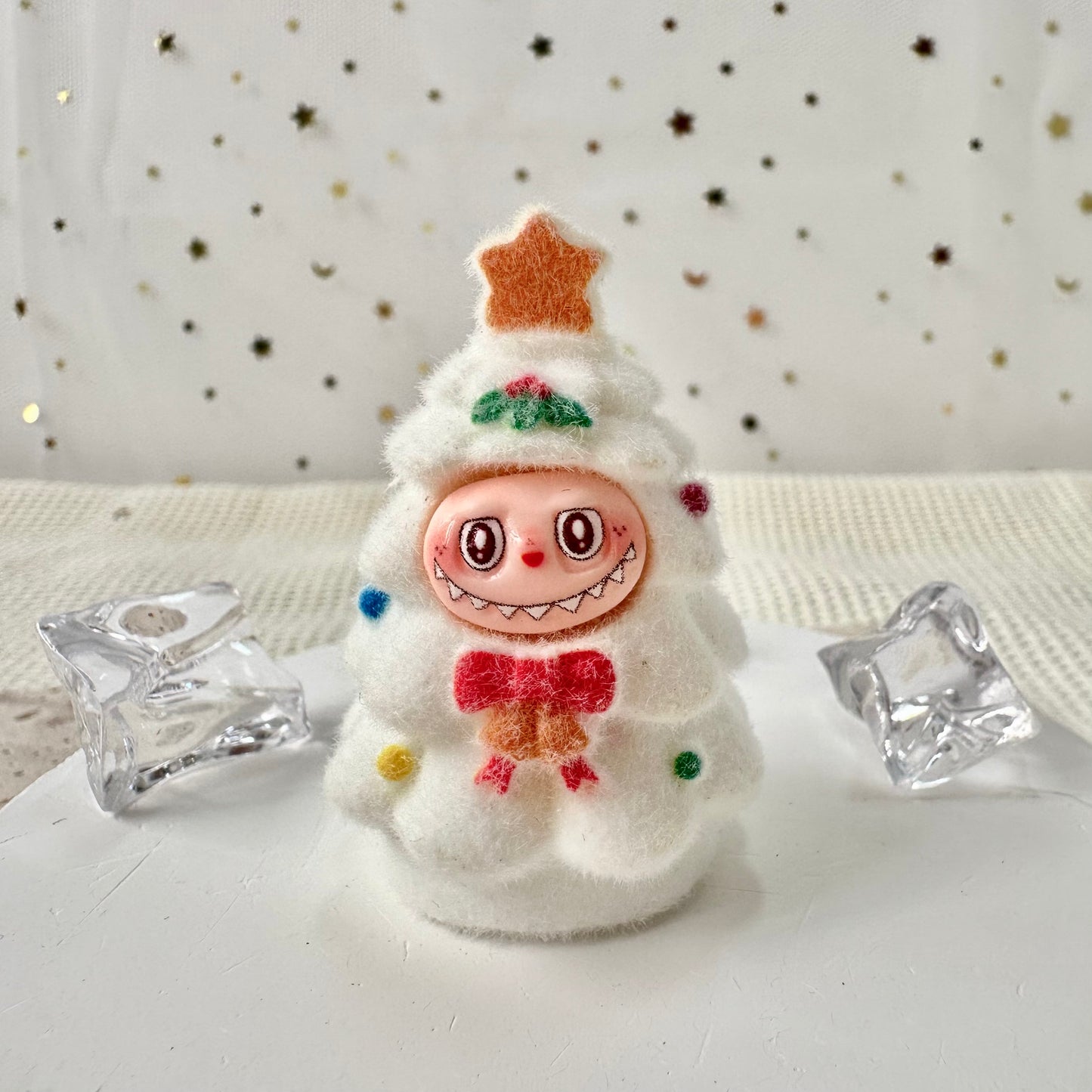 Velvet Beads: Labubu Christmas Tree