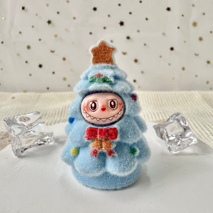 Velvet Beads: Labubu Christmas Tree
