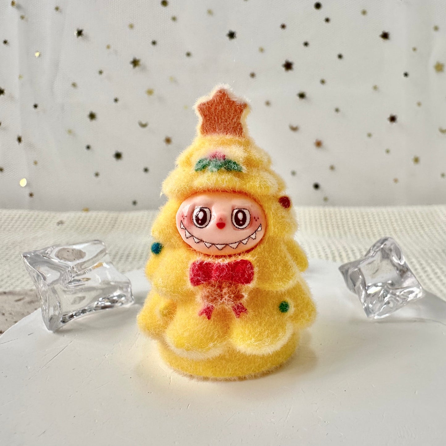 Velvet Beads: Labubu Christmas Tree