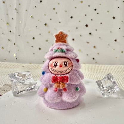 Velvet Beads: Labubu Christmas Tree