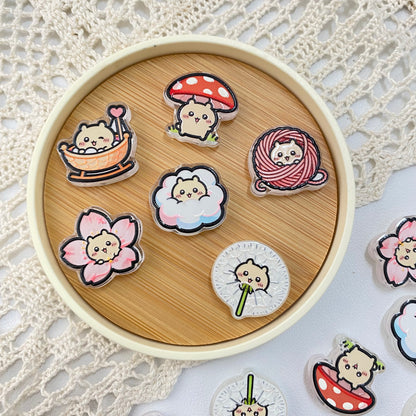 Bead Charms: Active Hamster (Assorted)