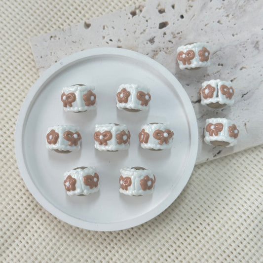 Handpainted Beads: Gizelle