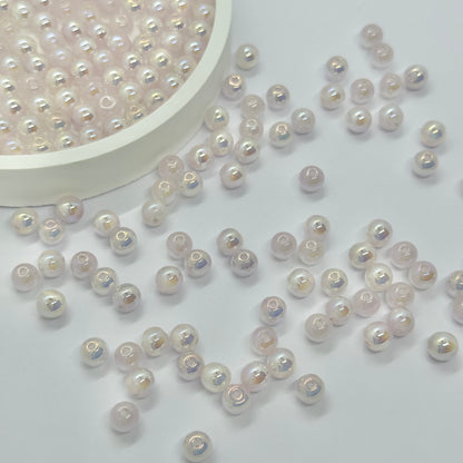 AB Beads: 6mm Transparent Beads