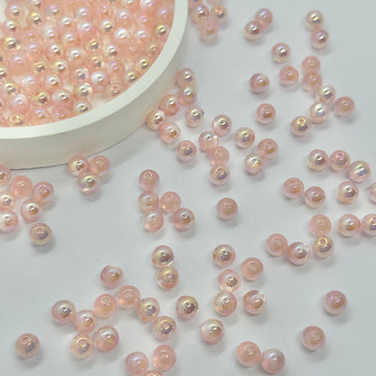 AB Beads: 6mm Transparent Beads