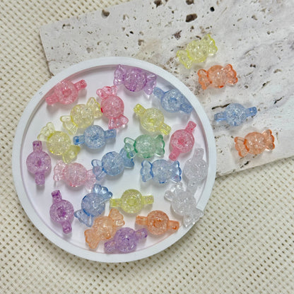 AB Beads: Transclucent Cracked Candy (Assorted Colors)