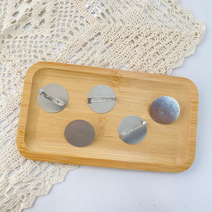 Brooch Badge Base Accessory (5 pieces)