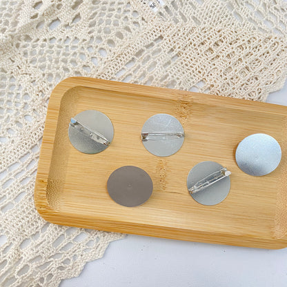 Brooch Badge Base Accessory (5 pieces)