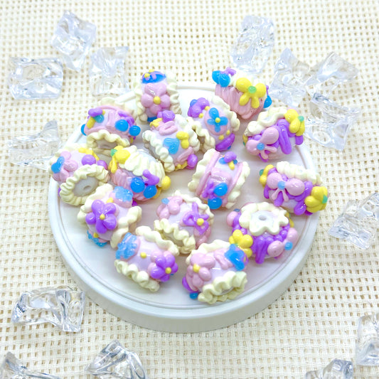 Handpainted Beads: Alisha