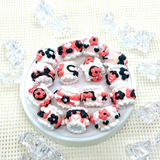 Handpainted Beads: Karyn