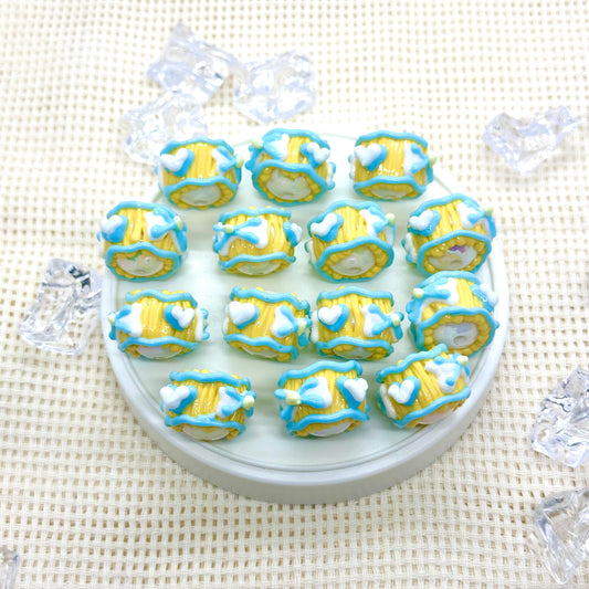 Handpainted Beads: Teona