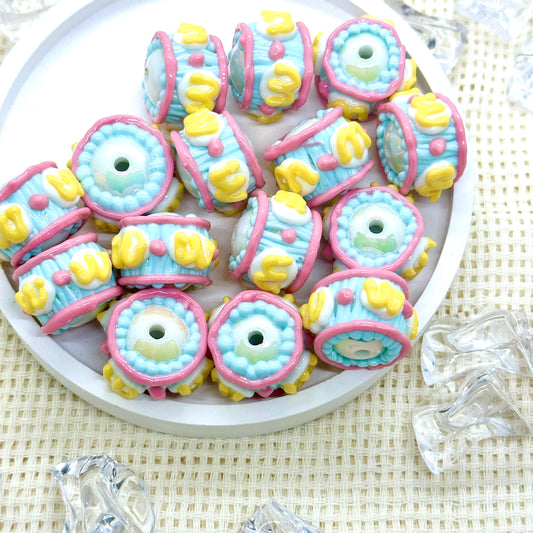 Handpainted Beads: Chrizanne