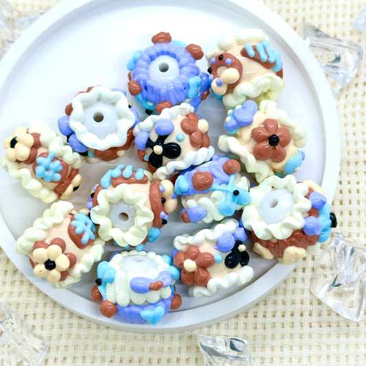 Handpainted Beads: Tali
