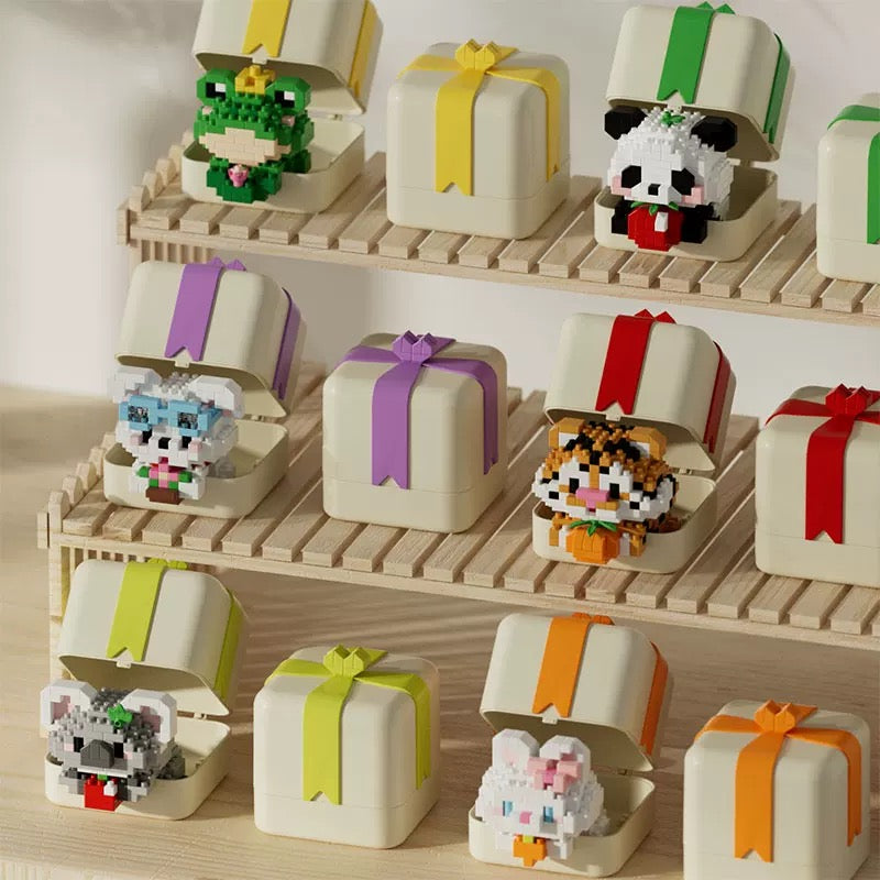 Animal Gift Box Nano Blocks