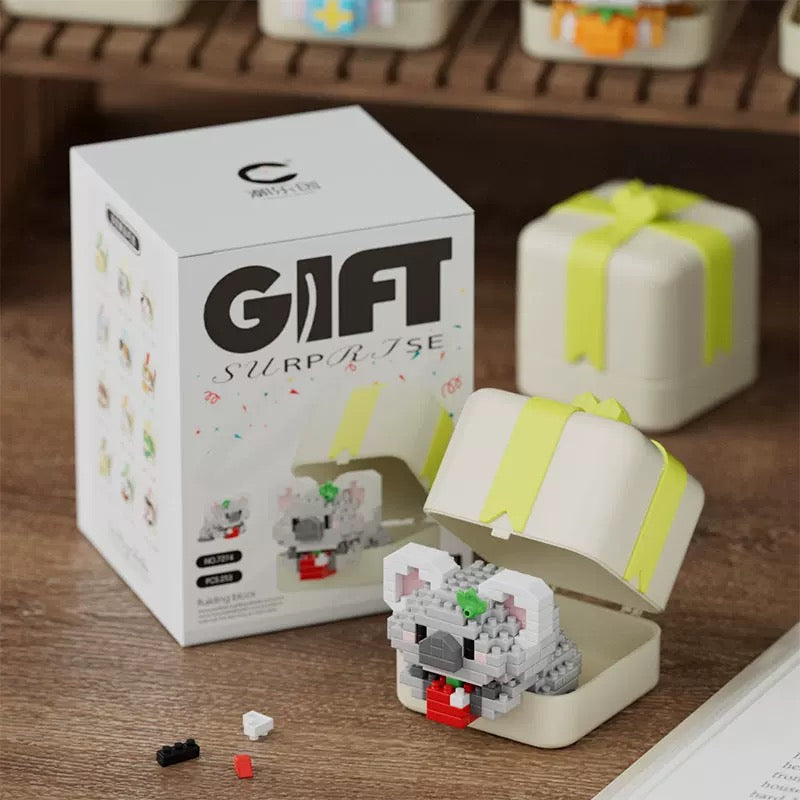 Animal Gift Box Nano Blocks